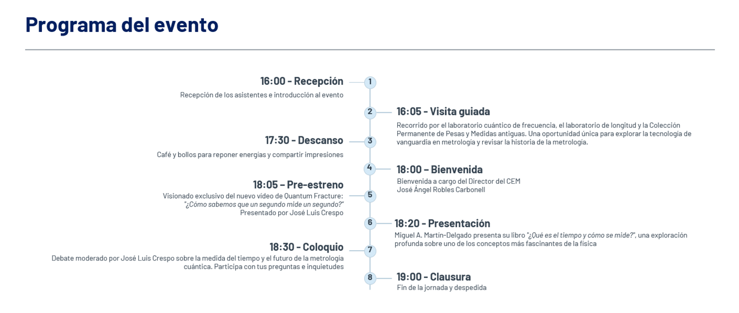 Programa evento el segundo