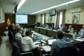 Sesion de trabajo en la reunion del TC-TF de EURAMET en San Fernando