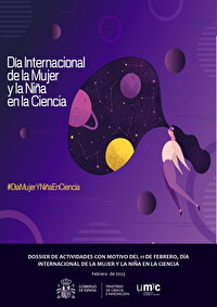 Cartel oficial dia internacional de la mujer y niña en la ciencia
