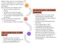 ¿Qué puedo hacer si estoy sufriendo violencia de género?