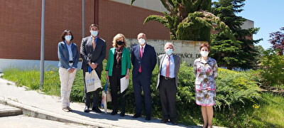 Visita de la Dirección del CEDEX al CEM el 7 de mayo de 2021 Visita de la Dirección del CEDEX al CEM el 7 de mayo de 2021