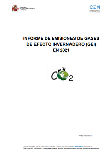 Informe emisiones (GEI) 2021