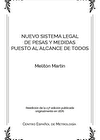 Nuevo sistema de pesos y medidas